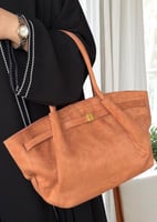 شنطة JW PEI كتف جلد سويد أنيق