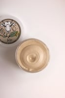 كريم شحم البقر بالقهوة