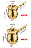 200/400/600 مللي كوب قلي من الفولاذ المقاوم للصدأ...
