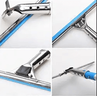 ممسحة النوافذ من الفولاذ المقاوم للصدأ ، أداة تنظي...