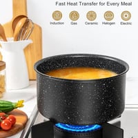 مجموعة أواني طهي غير سامة من MICHELANGELO، مكونة م...