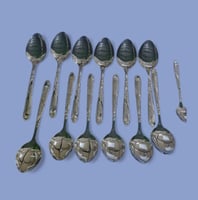 اطقم ملاعق طعام. استيل اصلى 36 قطعة ل3 احجام XL. M...