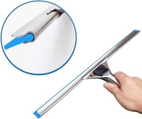 ممسحة النوافذ من الفولاذ المقاوم للصدأ ، أداة تنظي...