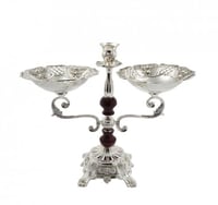 صحون حلا فضي