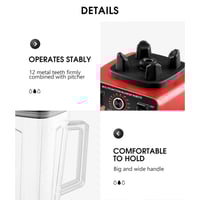 خلاط متعدد الوظائف بقدرة 4500 وات لعصارة عصير ميلك...