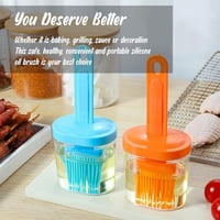 فرشاة معجنات من السيليكون 2 في 1 مقاومة للحرارة من...