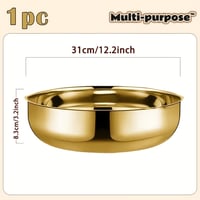 وعاء ذو سعة كبيرة من الفولاذ المقاوم للصدأ، مناسب...