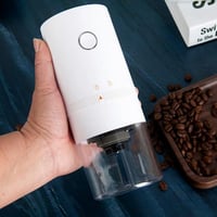 مطحنة قهوة كهربائية محمولة قابلة للشحن للمكتب والس...