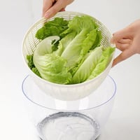 ماكينة تجفيف الخضروات والفواكهه سعة 4.5 لتر، دوار...