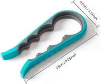 فتاحة معلبات بمقبض مريح من السيليكون, فتاحة العلب...