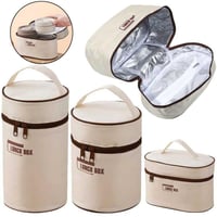 طقم صندوق غداء معزول من الفولاذ المقاوم للصدأ ، در...