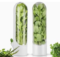 3حبة حافظة ثلاجة لحفظ الأعشاب الخضراء و تخزين الخض...