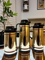 طقم ترامس 3مقاسات ثلاجة شاي وقهوة 1لتر .1.3 لتر 1....