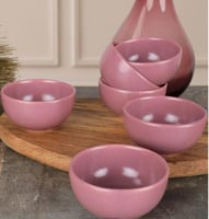 طقم زبدية سراميك ٤حبة