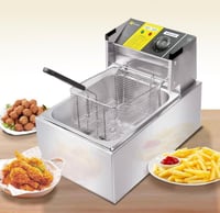 مقلاه كهربائية عميقة فورديل سعة 6لتر 2500وات