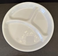 صحن مقسم ميلامين مفرد