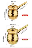 200/400/600 مللي كوب قلي من الفولاذ المقاوم للصدأ...