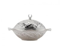 صحن حلا فضي