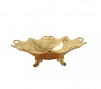 صحن حلا ذهبي بقاعدة