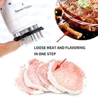 أداة تتبيل اللحم عن طريق الحقن