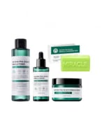 مجموعة المعجزة الكورية تونر + كريم + سيروم + صابون...