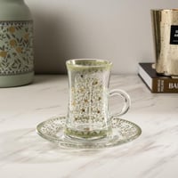 طقم بيالات مجموعة ( هيلا يا رمانه ) 6 قطع أخضر