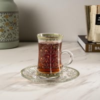 طقم بيالات مجموعة ( هيلا يا رمانه ) 6 قطع أخضر