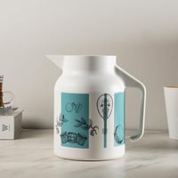 مطّارة شاي أو قهوة مجموعة السَّمَر أزرق/أخضر 1.5 ل...