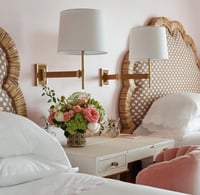 ‏The Island Rattan Headboard