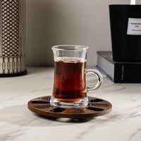 طقم بيالات خشب مجموعة ( ليالي رمضان ) 6 قطع