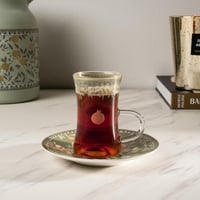 طقم بيالات مجموعة ( هيلا يا رمانه ) 6 قطع أخضر