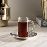 طقم بيالات شاي مجموعة ( بين أهلك و ناسِك )