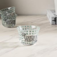 طقم فناجين قهوة مجموعة السَّمَر 6 قطع أزرق/أخضر