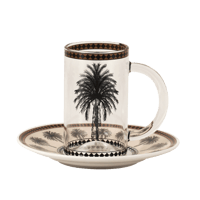 طقم بيالات شاي مجموعة ( نخل و تمر ) 6 قطع