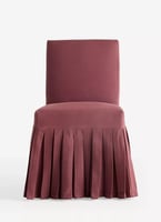 كرسي طعام ليلى – Layla Ruffle Slipcover