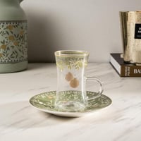 طقم بيالات مجموعة ( هيلا يا رمانه ) 6 قطع أخضر