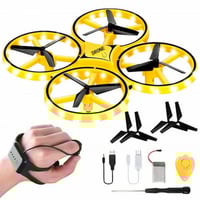 لعبة طائرة هليكوبتر مع سوارة تحكم عن بعد