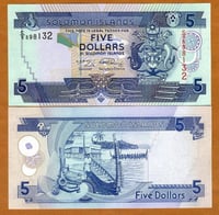 جزر سليمان فئة 5 دولار أنسر