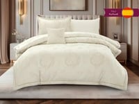 مفرش CARMEN شتوي فاخر جاكار مفرد ونص - 140×200 سم...