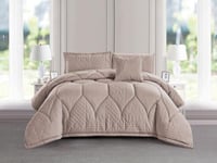 مفرش NORA صيفي مفرد ونص - 140×200 سم - 6 قطع - بيج...