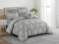 مفرش MALAGA شتوي فاخر جاكار بطانية مزدوج - 200×200...