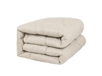 مفرش NORA صيفي مزدوج - 200×200 سم - 10 قطع - بيج ف...