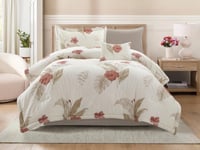 مفرش DONA مشجر مودرن قطن مفرد ونص - 140×200 سم - 6...