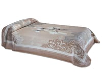 بطانية مورا جولد الإسبانية طابق واحد مزدوج - R17 -...