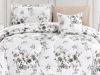 مفرش SENDA صيفي مشجر مفرد ونص - 140×200 سم - 6 قطع...