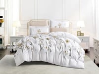 تلبيسة لحاف KIORA مشجر بدون حشوة مزدوج 6 قطع - K21