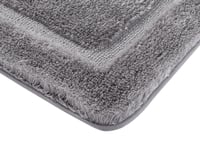 دعاسة حمام فرو ناعم - رمادي