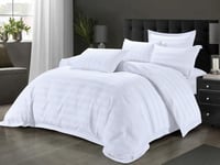 مفرش CROWN فندقي مزدوج - 200×200 سم - 7 قطع - أبيض