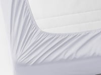 شرشف فيتد مطاط مزدوج - 200×200 سم - 3 قطع - رمادي...