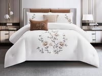 مفرش VONTY صيفي مطرز مزدوج - 200×200 سم - 10 قطع -...